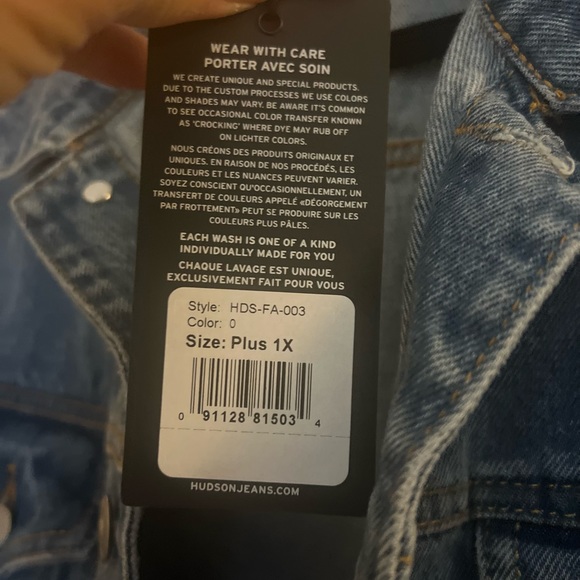 Hudson denim jacket - Picture 3 of 4